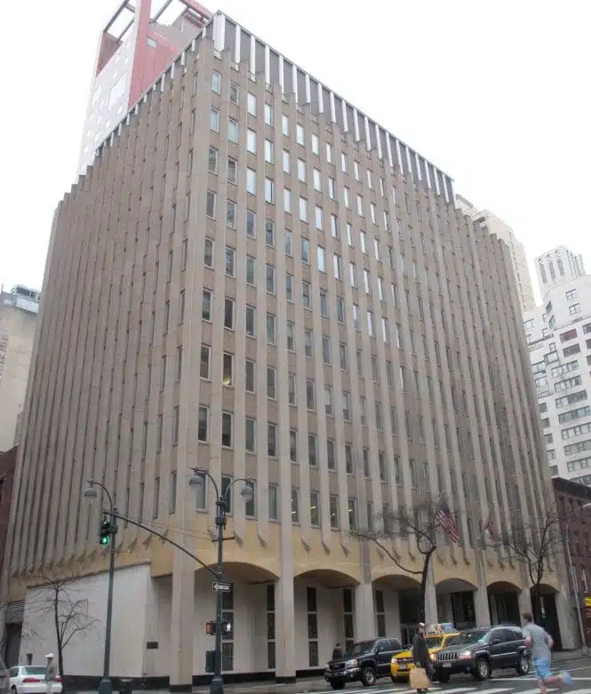 Mid- century mediocrity. Episcopal church headquarters are exactly the sort of building inconsistent with a commitment to eco-justice