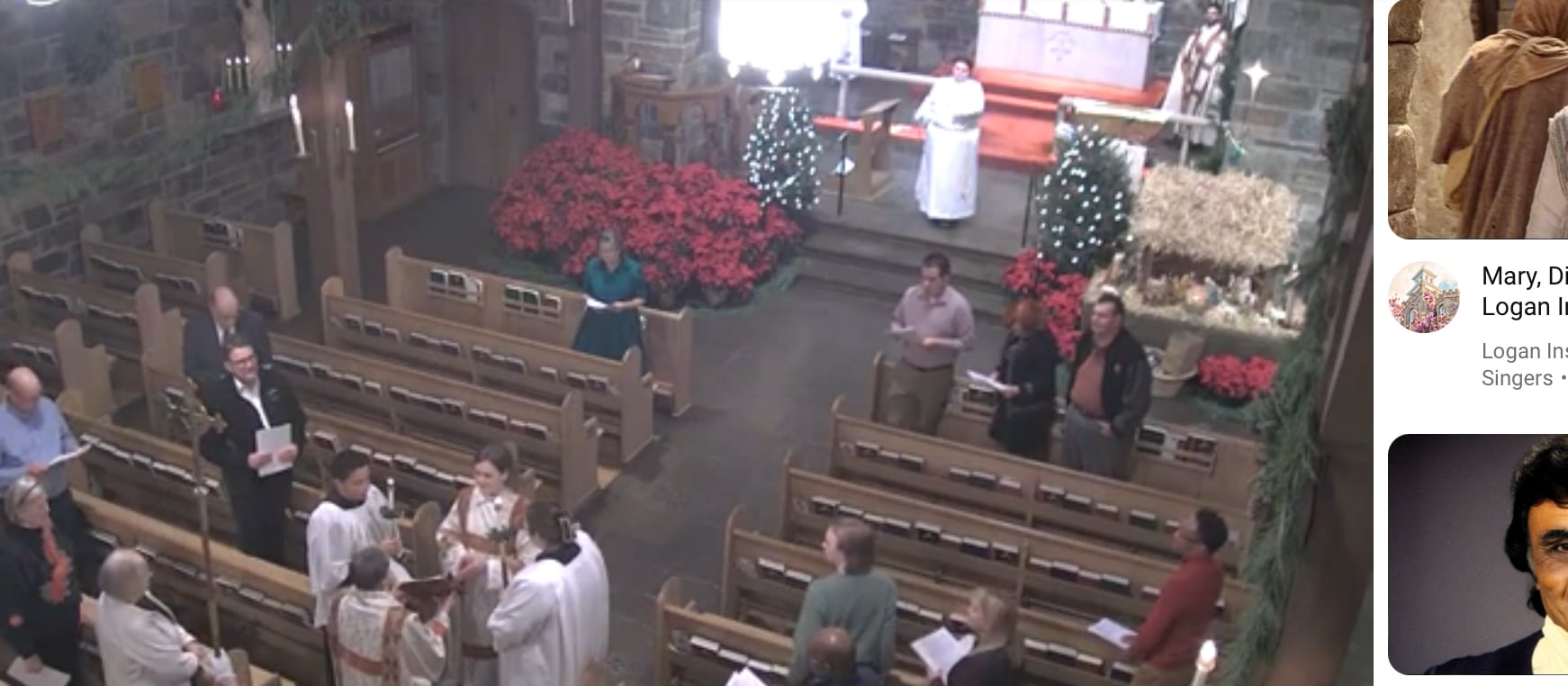 Empty Christmas services at Grace Episcopal Alexandria underscore the ...