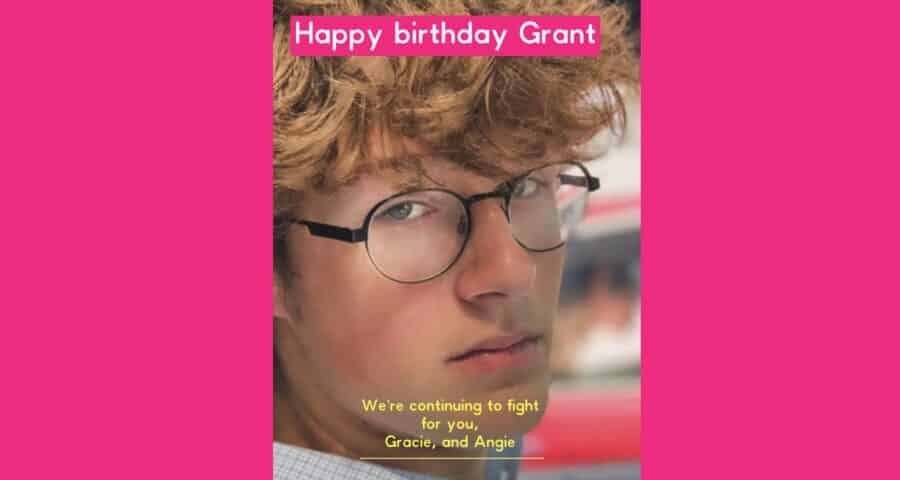 Happy birthday Grant Solomon!